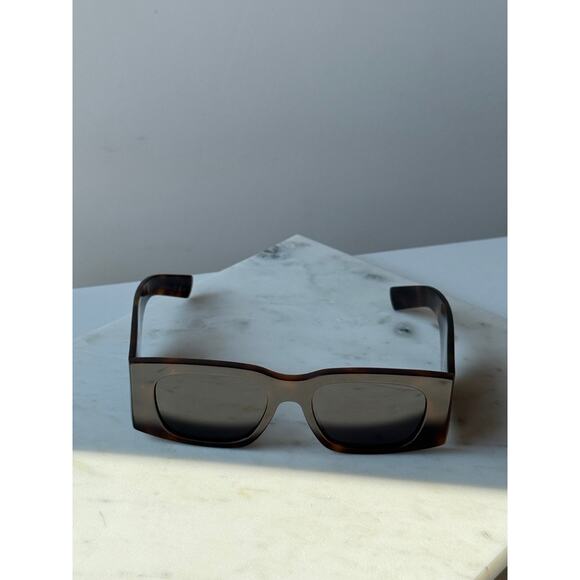 NEW Saint Laurent SL654 Sunglasses in Havana Brown $545 - Picture 6 of 9